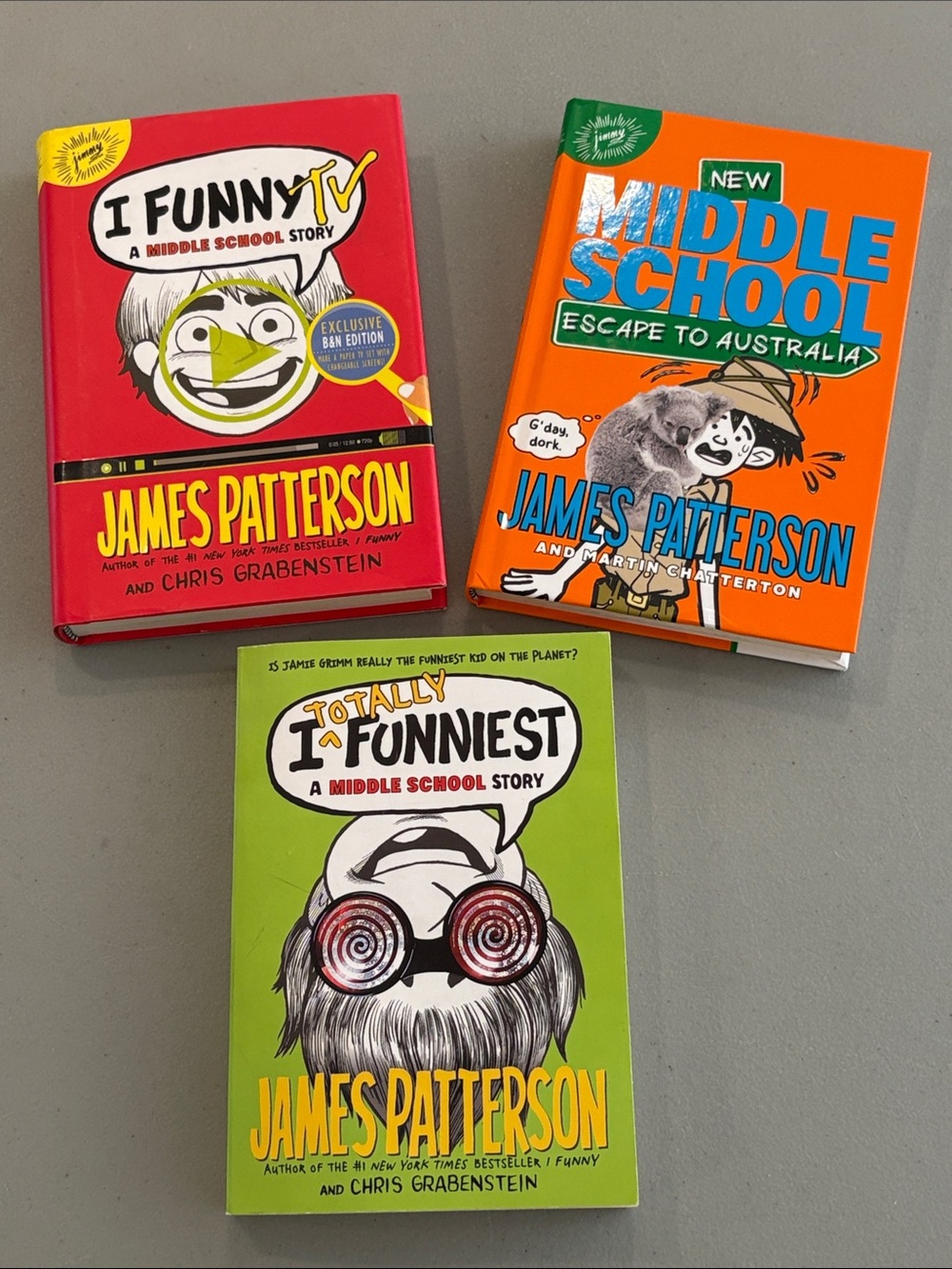 3 James Patterson 1st edition books